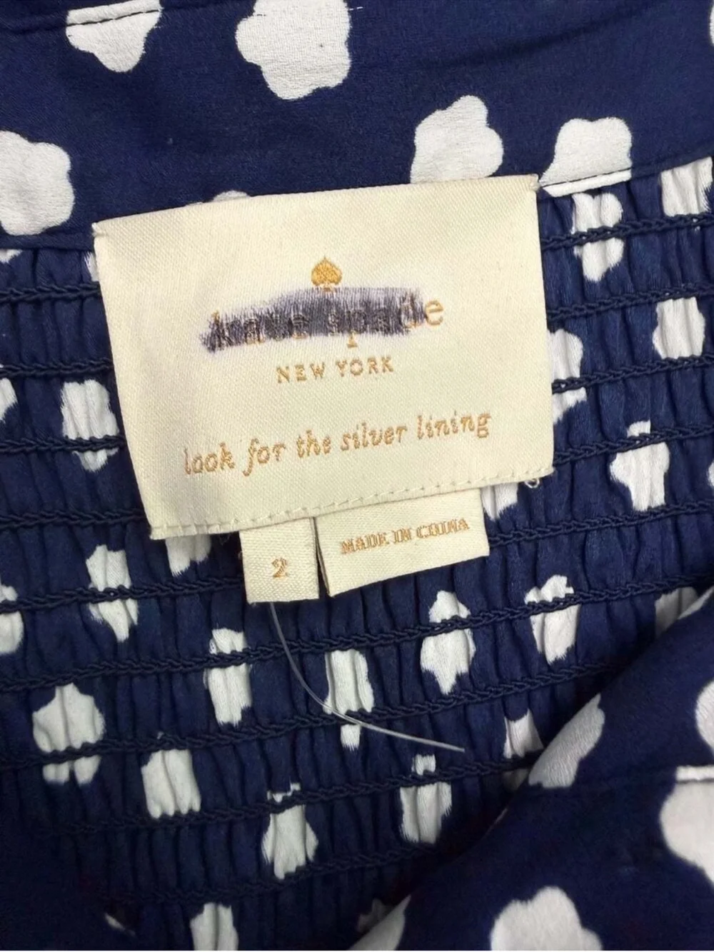 Kate Spade New York California Dreaming Cloud Dot Sleeveless Midi Shirtdress